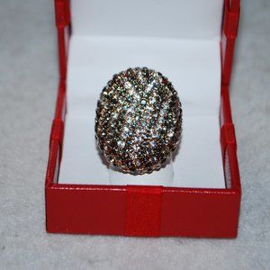 NWOT Akkad Zigzag Bold Statement Ring - Size 6